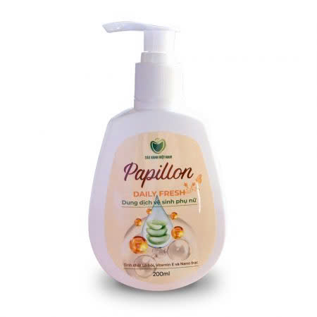 Dung dịch vệ sinh phụ nữ Papillon Daily Fresh Dịu Nhẹ MỚI