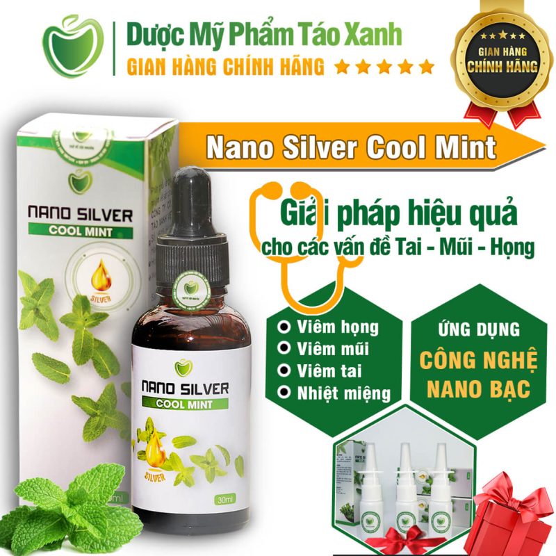 dung dịch đậm đặc Nano Silver Cool Mint